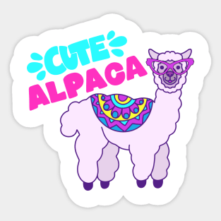 Alpaca Sticker